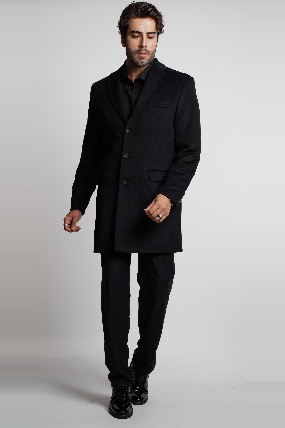 Cappotto uomo MOD 012-025 Floranth Nero