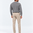 Floranth Essential Fine-Rib Knit Sweater MOD 004-025 – Grey, back